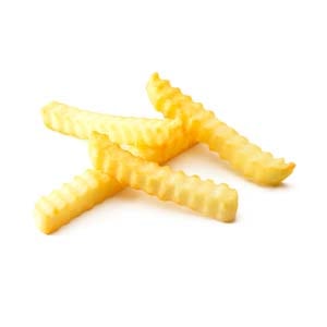 Double R  1/2"  Crinkle Cut