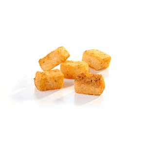 FlavourCrisp Seasoned Small Diced, Skin-On (1/2" x 3/4" x 1")