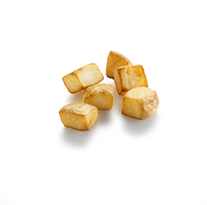 FreshCut Dark Red Norland Chunky Diced, Skin-On (3/4" x 1" x 1")